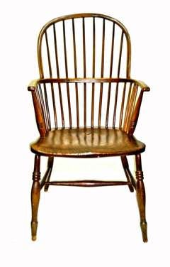 English Windsor Arm Chair, 19th Century