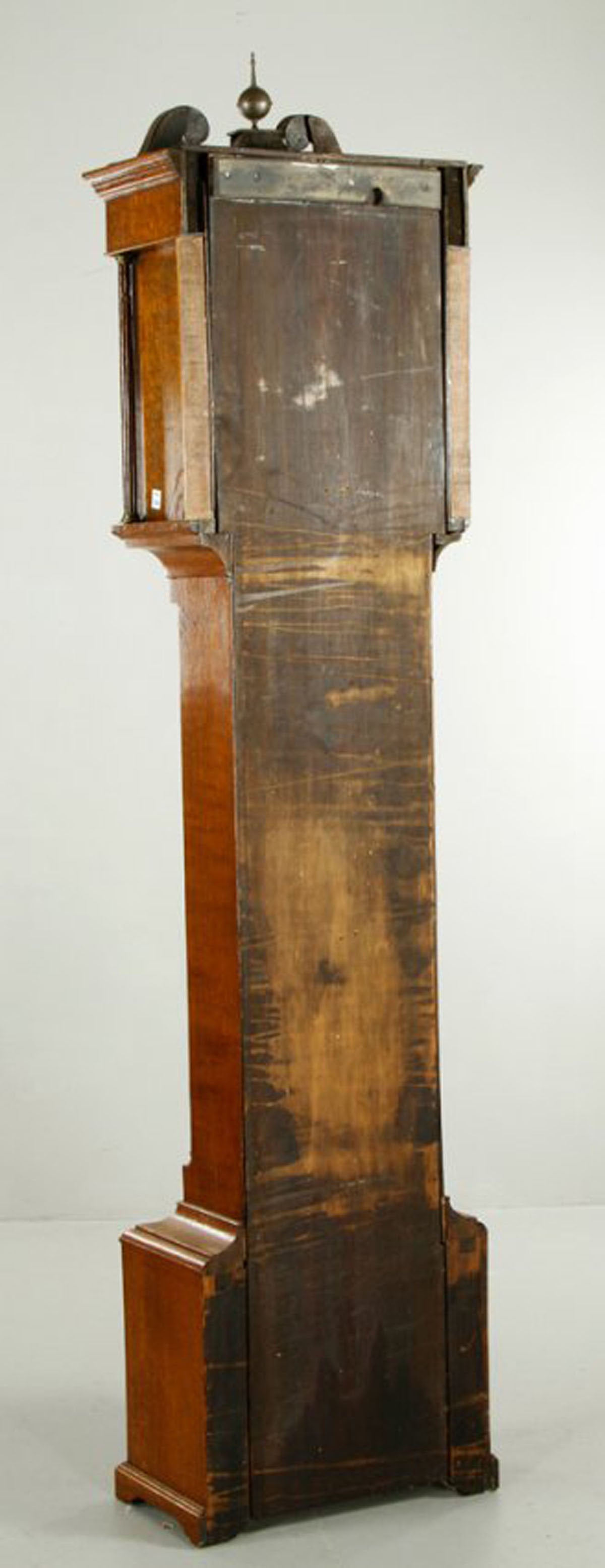 British Scottish Oak Tall Case Clock, by William Douglas of Hawick, circa 1810 For Sale