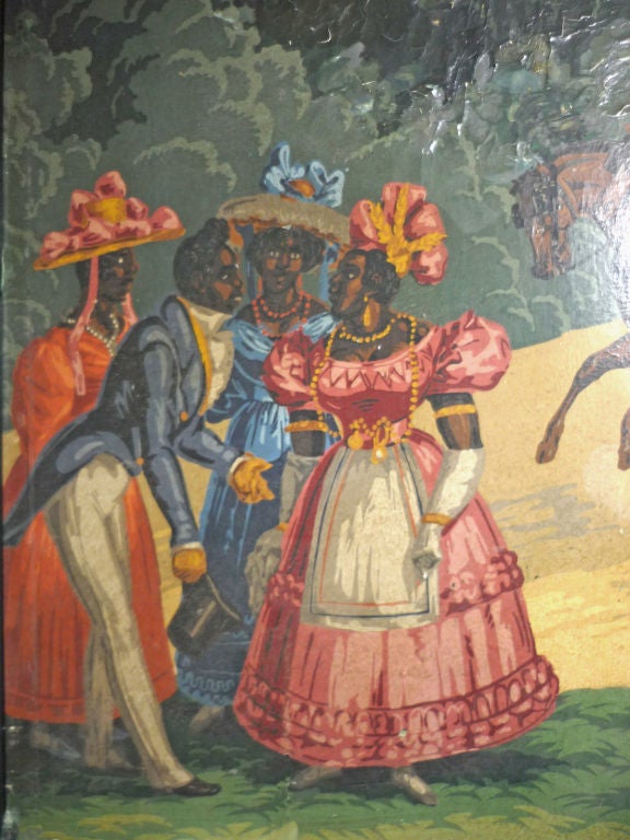 Zuber Wallpaper Panels Depicting New York Bay at 1stDibs