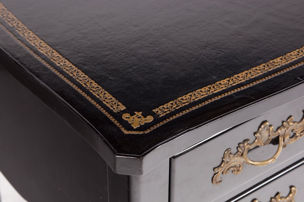 Black Lacquer Desk by Bodart Furniture 5