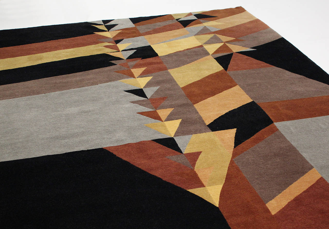 frank lloyd wright pattern rugs