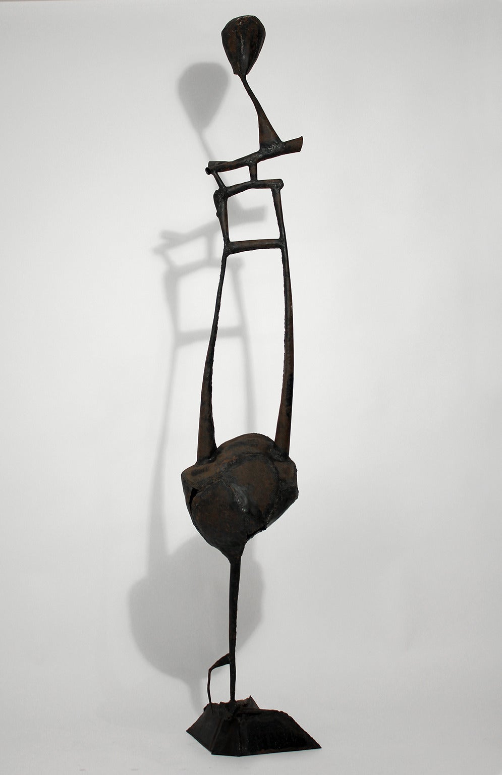 1950s Welded Steel Abstract Sculpture at 1stDibs