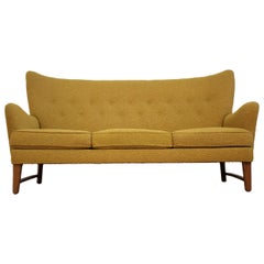 Early Scandinavian Wingback Sofa