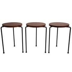 Trio of Stacking Stools or Tables