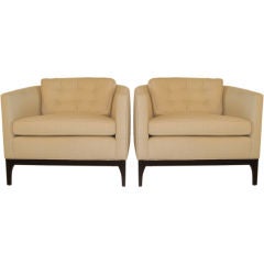 Pair of Club Chairs by Monteverdi Young