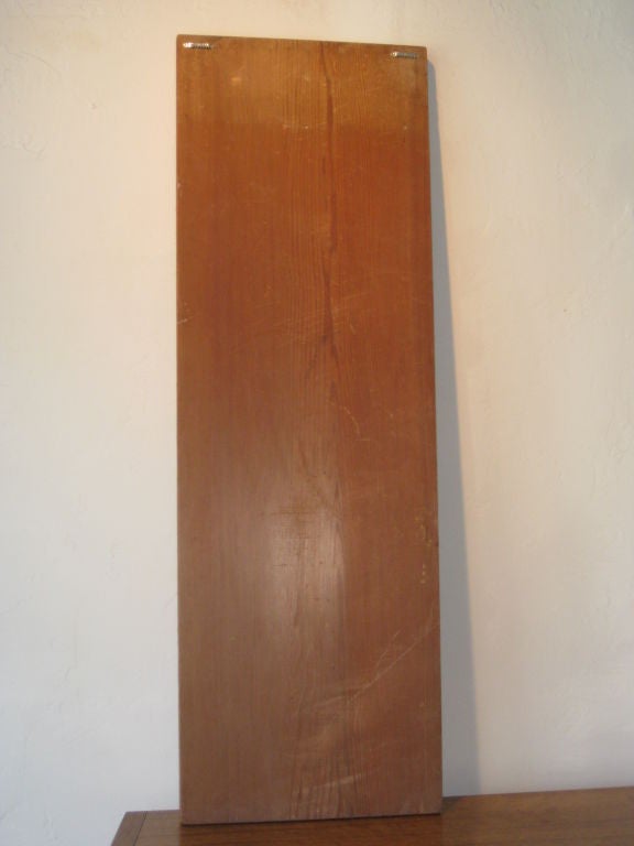 Evelyn Ackerman Carved Redwood Door Panel 6