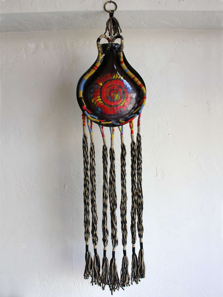 Ellamarie Woolley Enamel and Fiber Sculpture