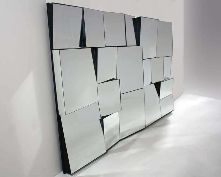 American Sculptural Mirror by Neal Small