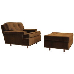 Chair and Ottoman by Harvey Probber