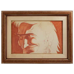 Stanislaw Szukalski Watercolor