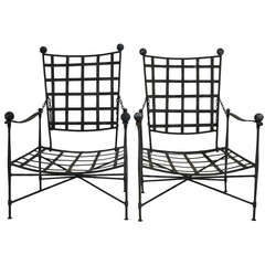 Pair of Salterini Lounge Chairs