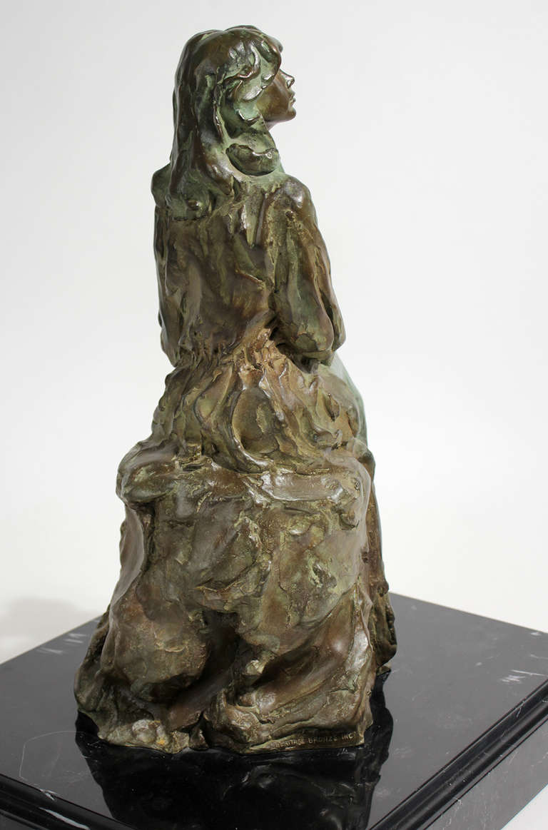Modern Robert Krantz Bronze Sculpture 1981