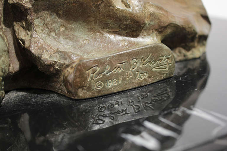 20th Century Robert Krantz Bronze Sculpture 1981