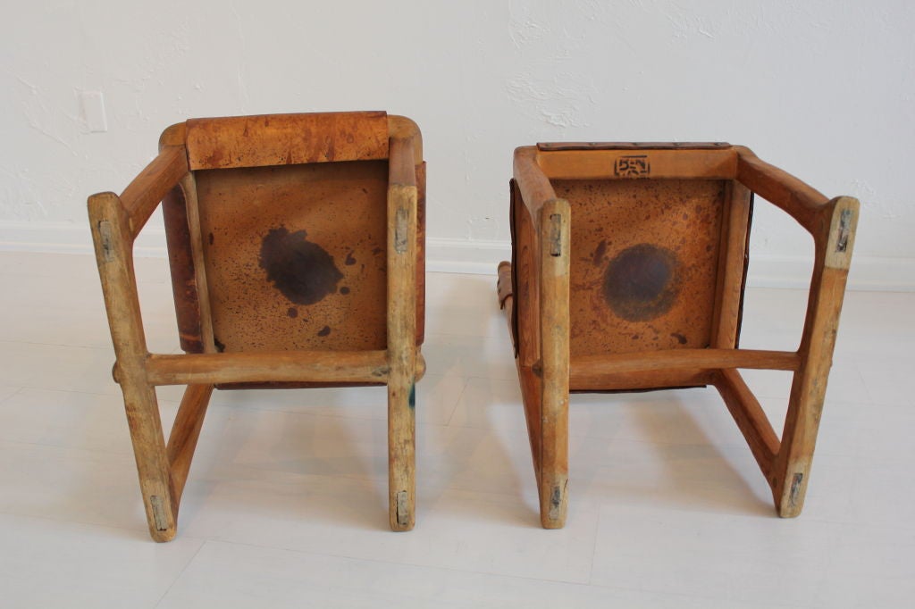 Taos Adobe Chairs by Ben Wade at 1stDibs taos style furniture