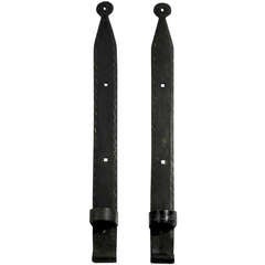 Pair of Rancho Monterey Iron Wall Sconces 2
