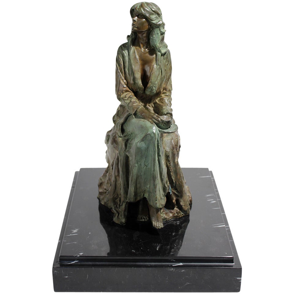 Robert Krantz Bronze Sculpture 1981