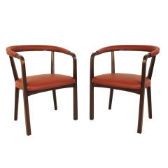 Pair of Armchairs by Edward Wormley