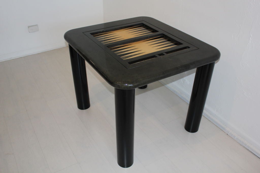 Modern Backgammon Table by Aldo Tura