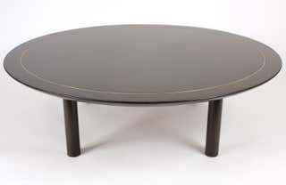 Ribbed Cocktail Table at 1stDibs