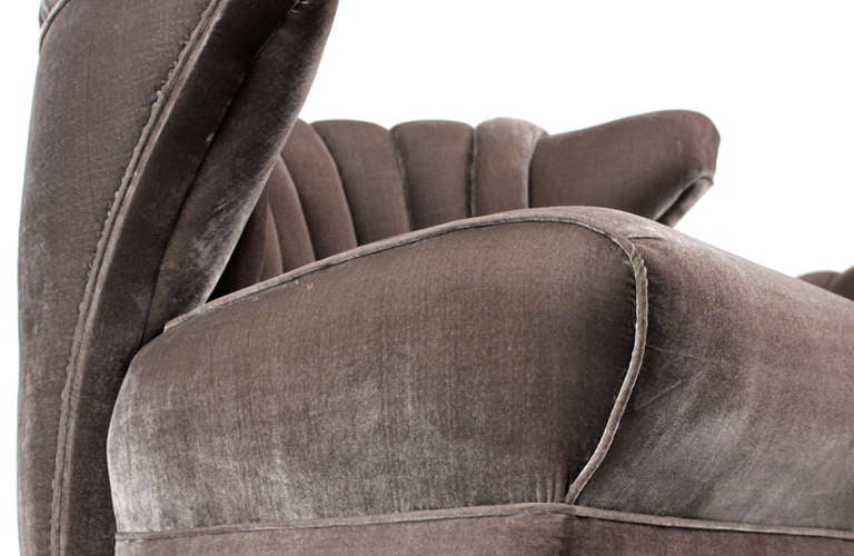 James Mont Pair of Lounge Chairs In Excellent Condition In San Diego, CA