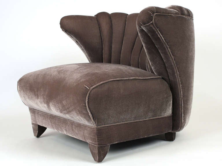 James Mont Pair of Lounge Chairs 1