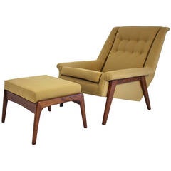 Vintage Lounge Chair by Folke Ohlsson for DUX