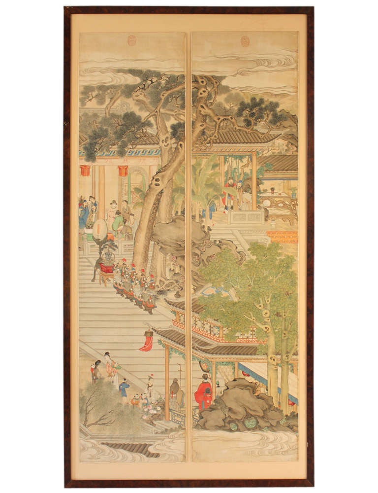 chinese scroll paintings