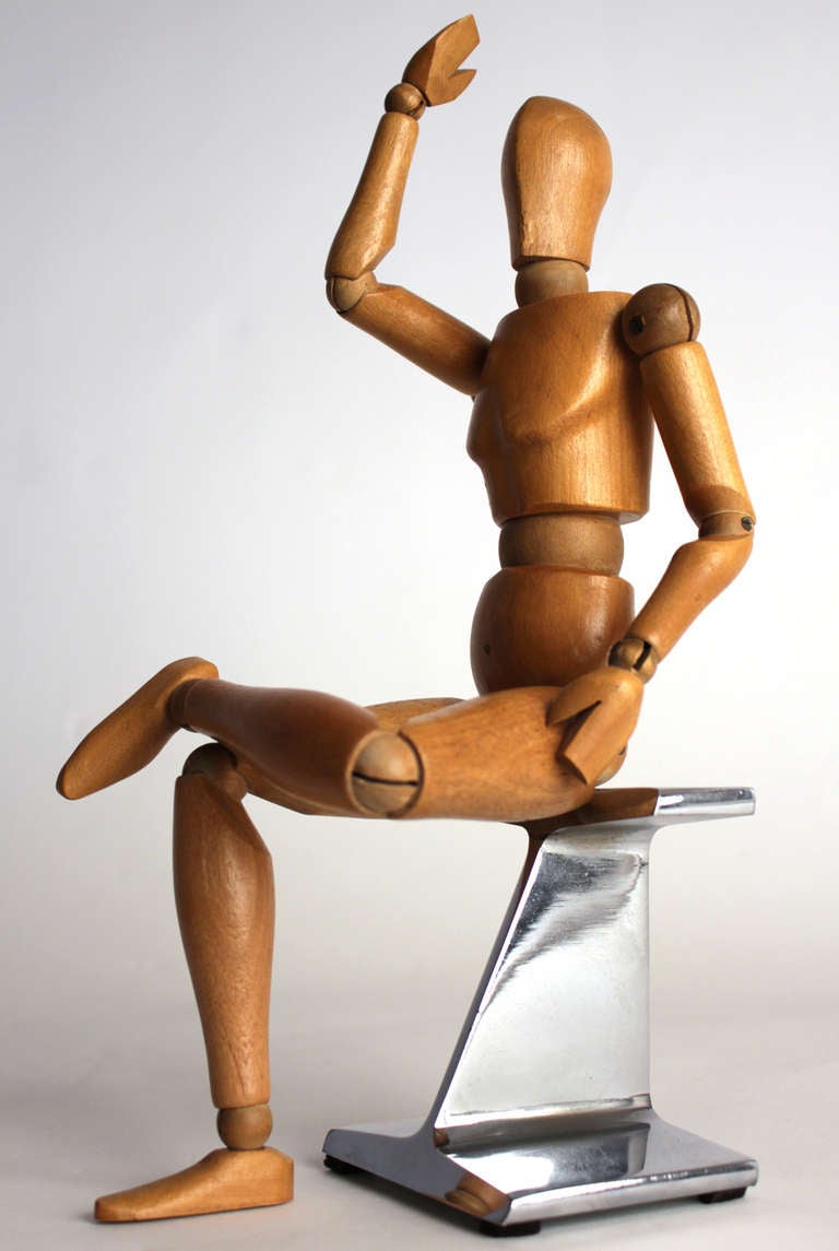 1940's Wood Artist Model at 1stdibs