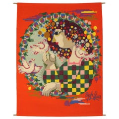 Bjorn Wiinblad Tapestry