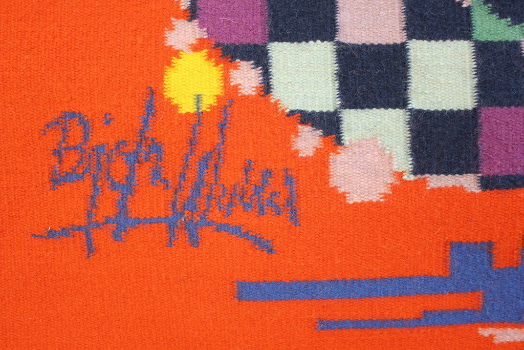 Wool Bjorn Wiinblad Tapestry