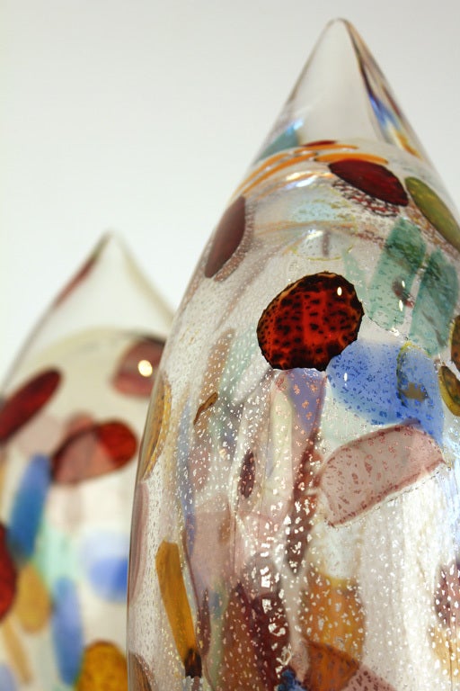 Seguso Murano Art Glass Sculptures 1