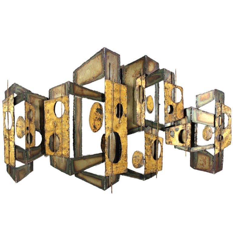 Abstract Wall Sculpture at 1stdibs