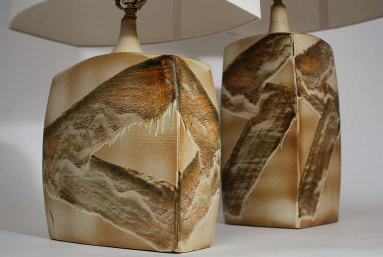 Pair of Ceramic Table Lamps 1
