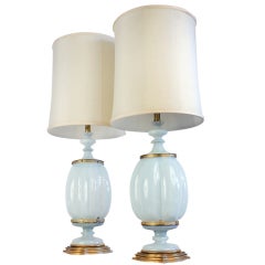 Art Glass Lamps