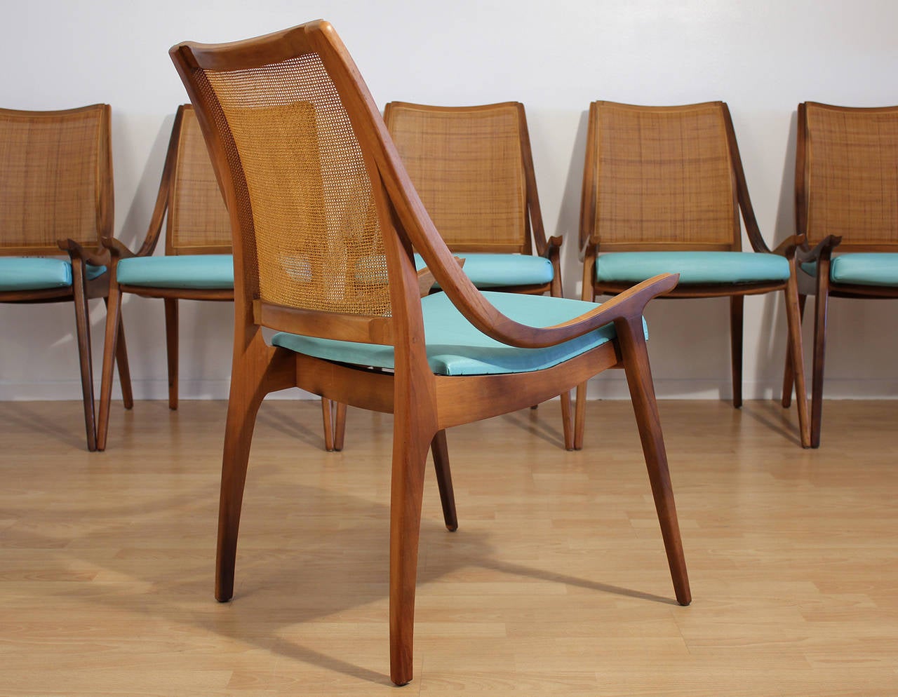 Mid-Century Modern Richard Thompson for Glenn of California Dining Chairs