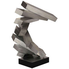 Stainless Steel Sculpture by Gary Slater, 1975