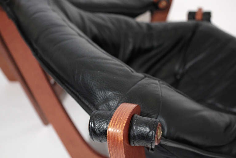 Leather Sling Lounge Chairs 3