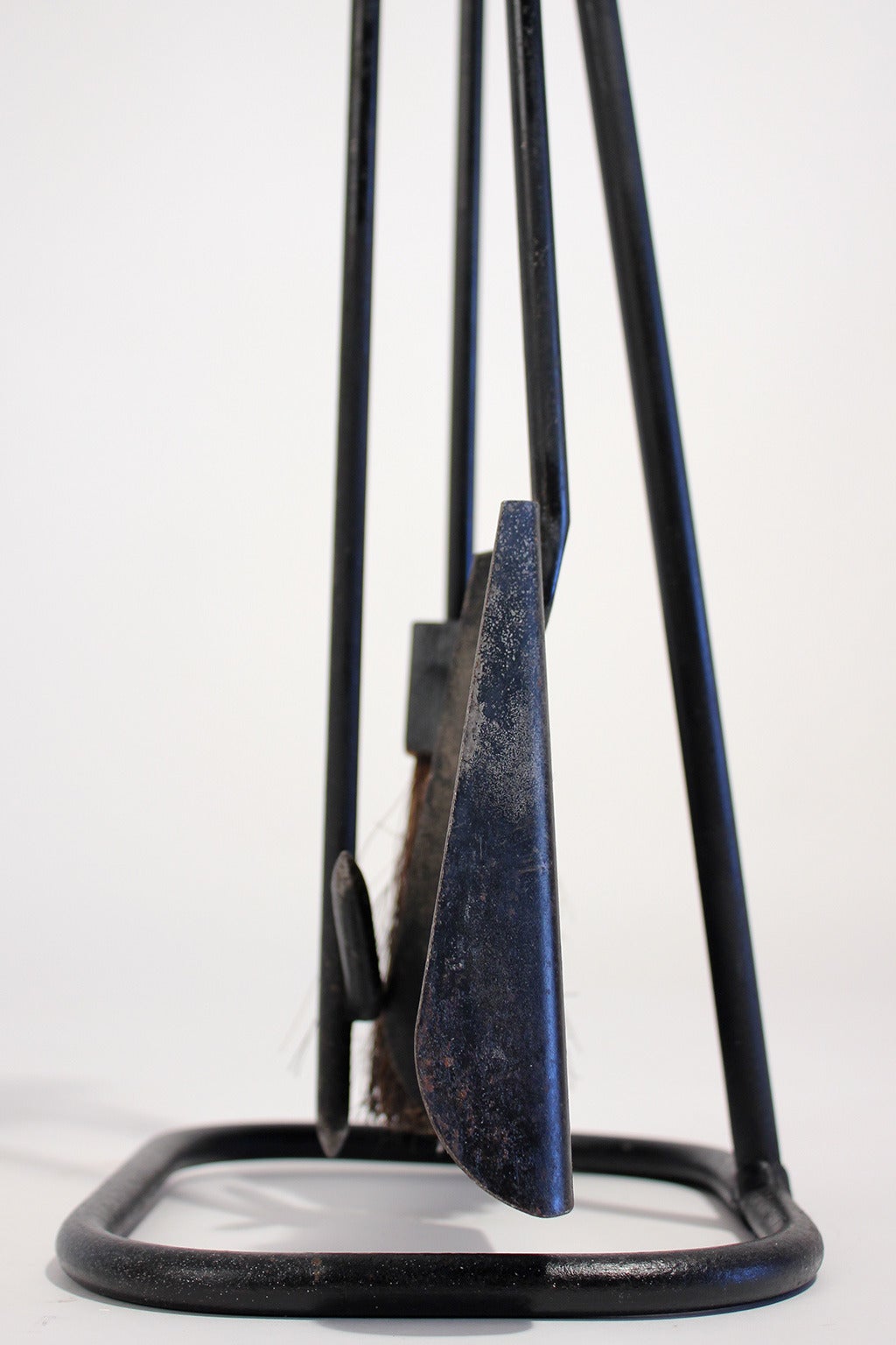 Modernist Wrought Iron Fire Tools 1
