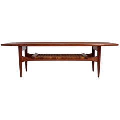 Hans Wegner Danish Modern Teak Coffee Table 8