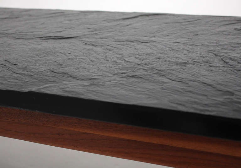 Modernist Slate Top Coffee Table 3