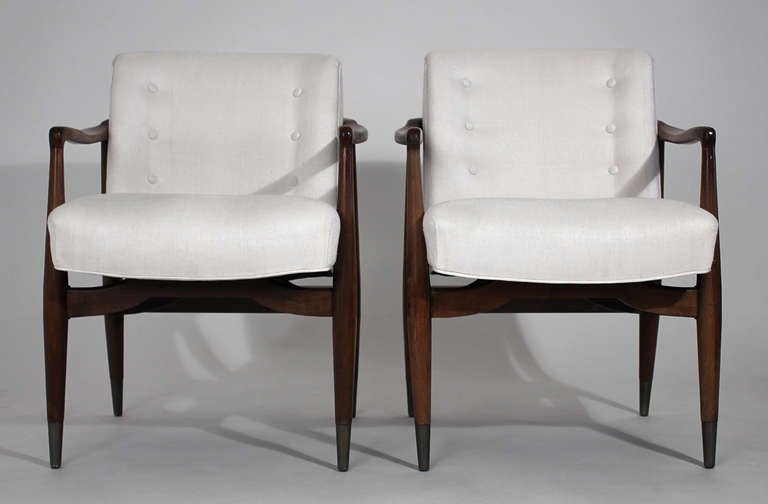 Mid-Century Modern Monteverdi-Young Armchair Pair