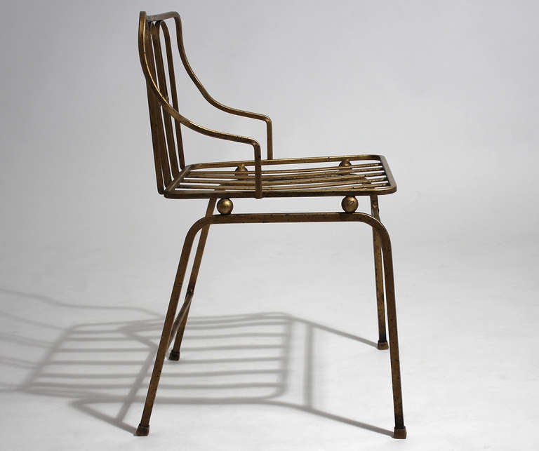 Mid-20th Century Hollywood Regency Vanity Chair
