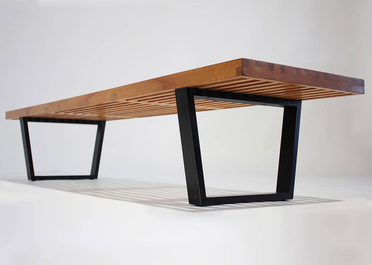 vintage george nelson bench