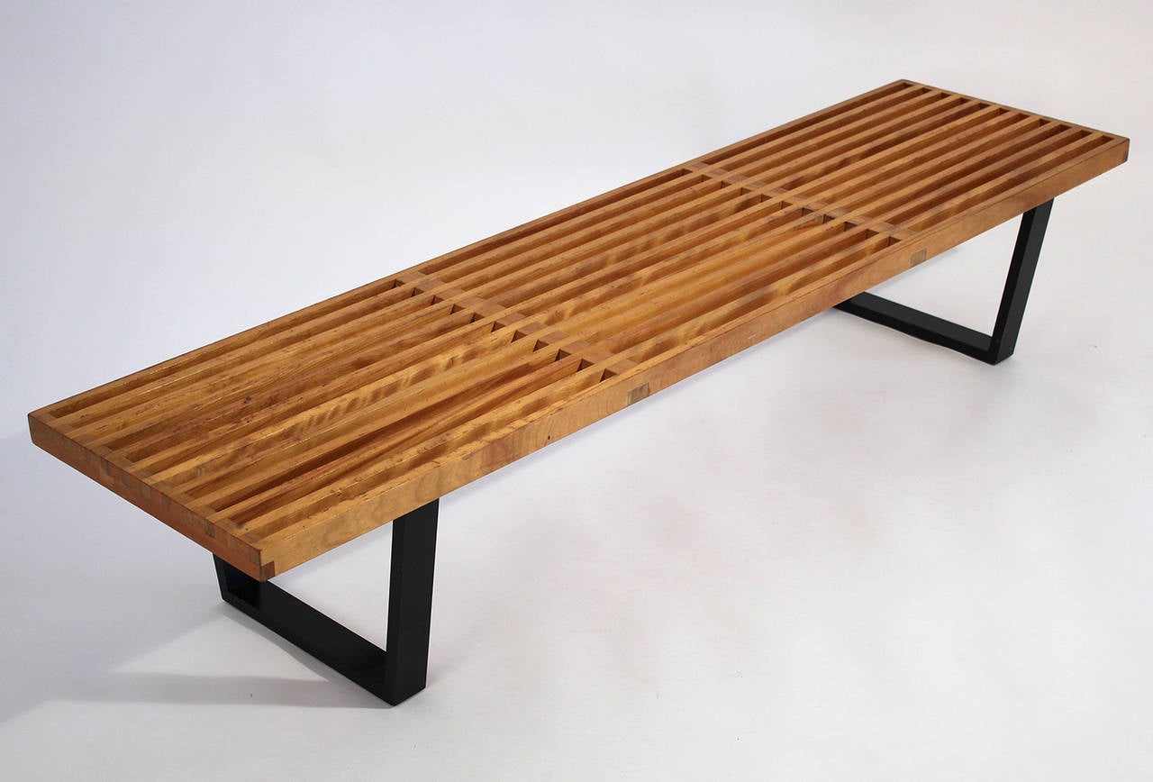 Mid-Century Modern Vintage George Nelson for Herman Miller Bench