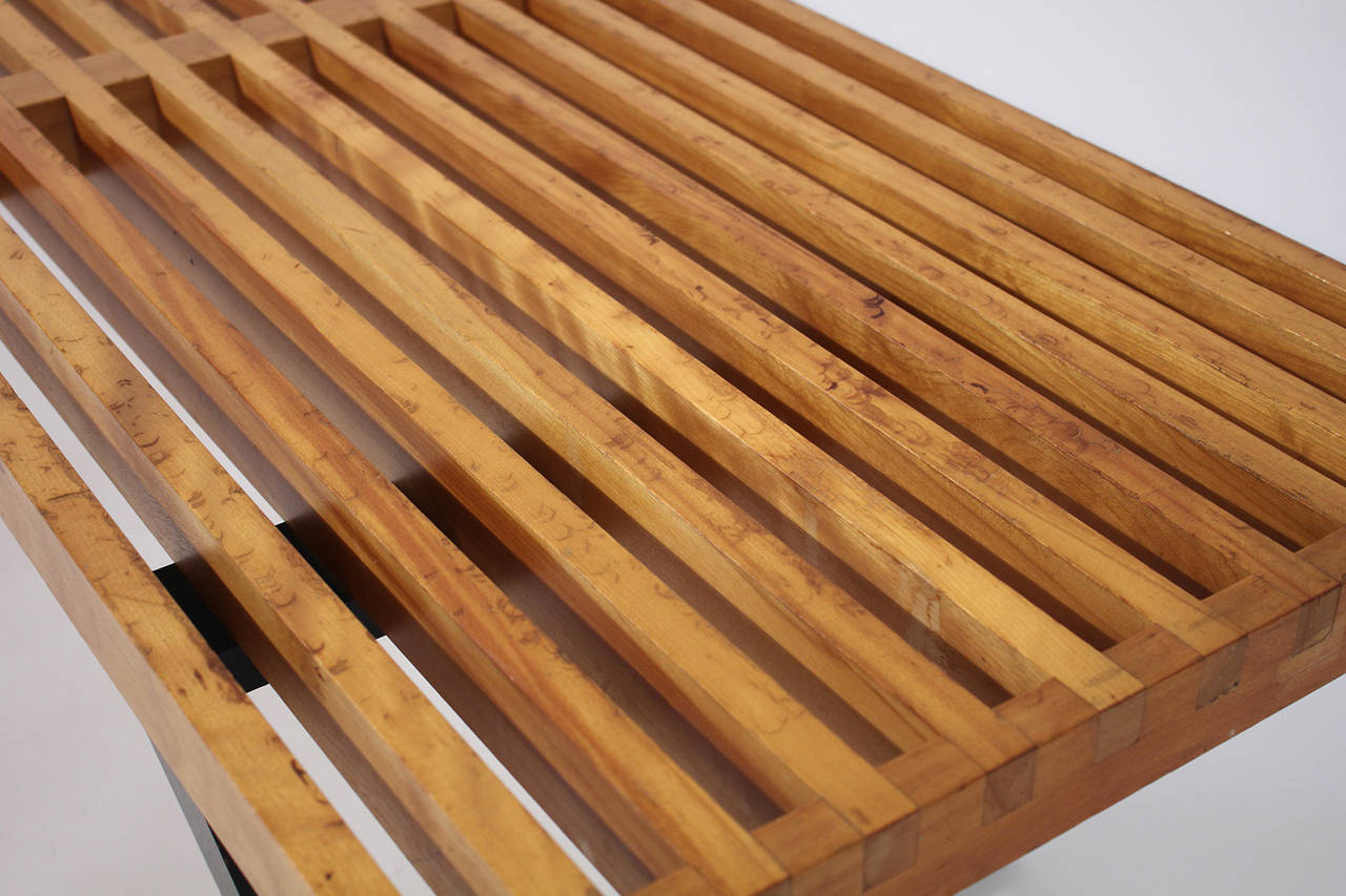 Vintage George Nelson for Herman Miller Bench In Good Condition In San Diego, CA