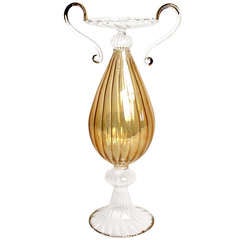 Venini Art Glass Candle Holder