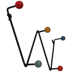 Vintage Modernist Coat Hanger