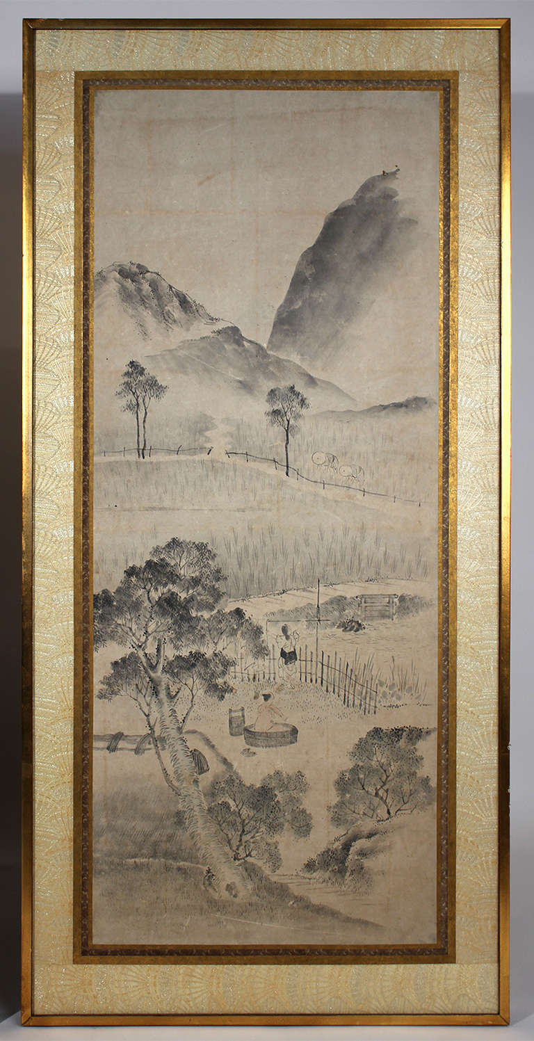 framed japanese art