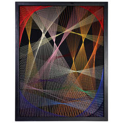 Vintage Earl Hooks Abstract Composition