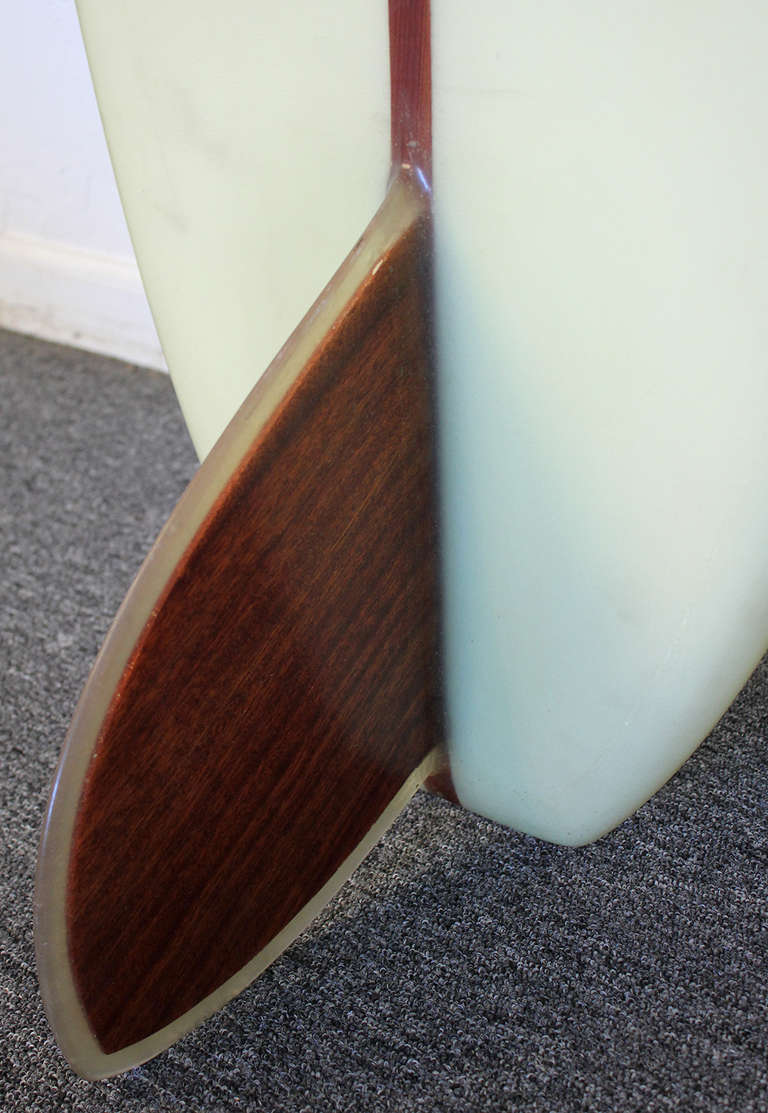 Mid-20th Century Very Early Hobie Longboard